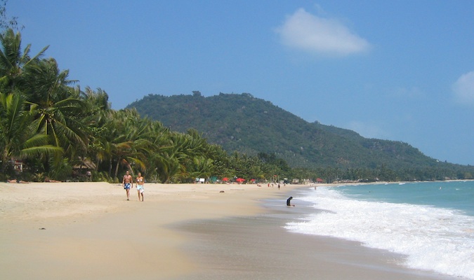 A beach in Ko Samui Thailand