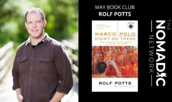 marco polo didn't go there book by rolf potts man standing on bridge
